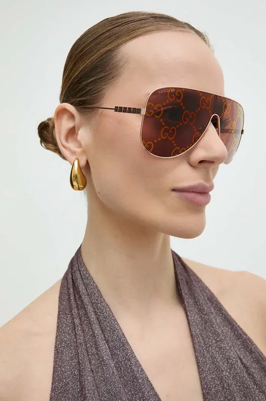czerwony Gucci okulary przeciwsłoneczne Damski