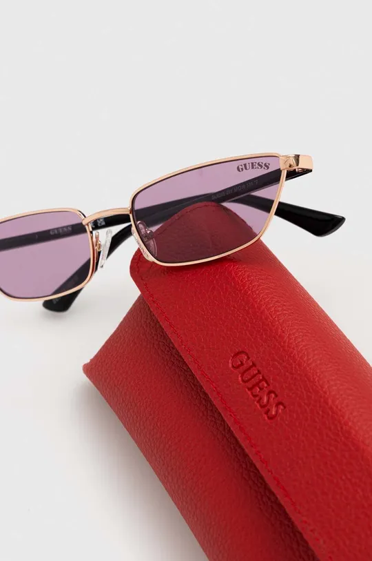 fioletowy Guess okulary przeciwsłoneczne