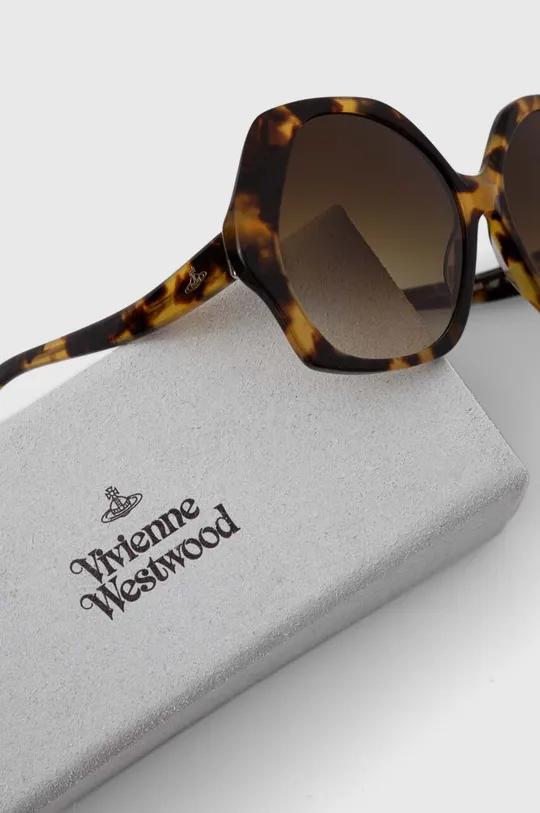 brązowy Vivienne Westwood okulary przeciwsłoneczne