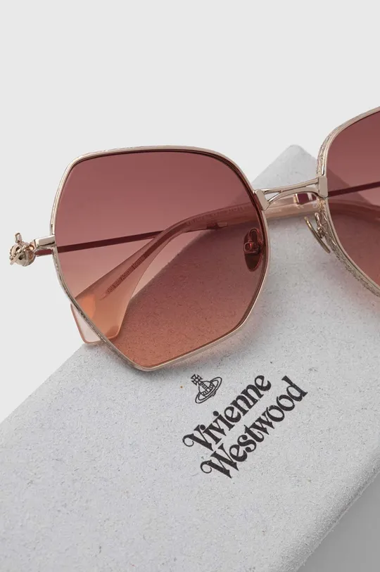 beżowy Vivienne Westwood okulary przeciwsłoneczne