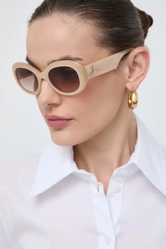 beige Vivienne Westwood occhiali da sole Donna