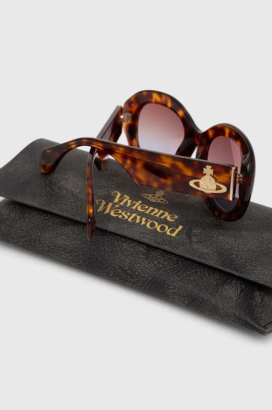 marrone Vivienne Westwood occhiali da sole