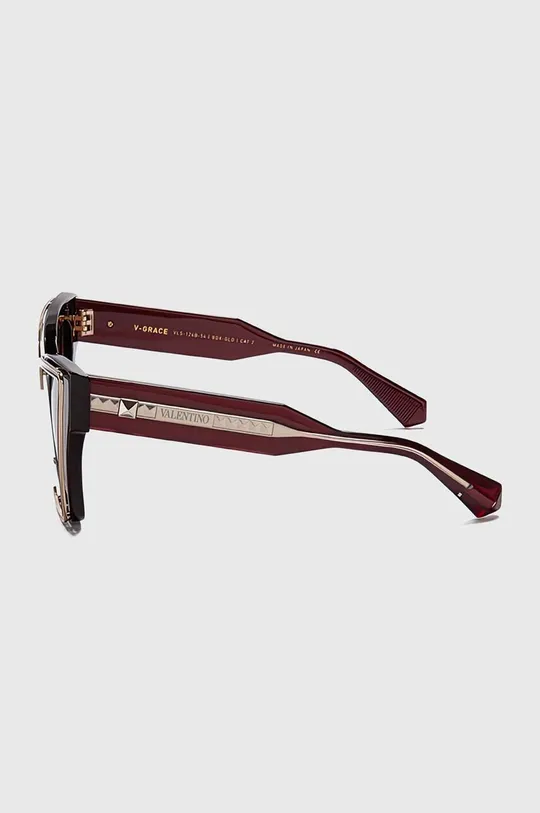 bordowy Valentino okulary przeciwsłoneczne V - GRACE