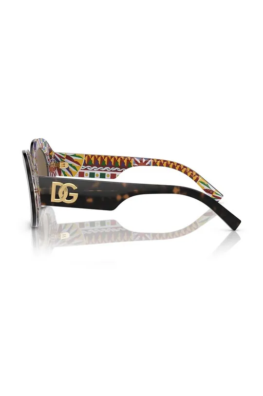 brązowy Dolce & Gabbana okulary przeciwsłoneczne