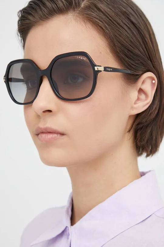 czarny VOGUE okulary przeciwsłoneczne Damski