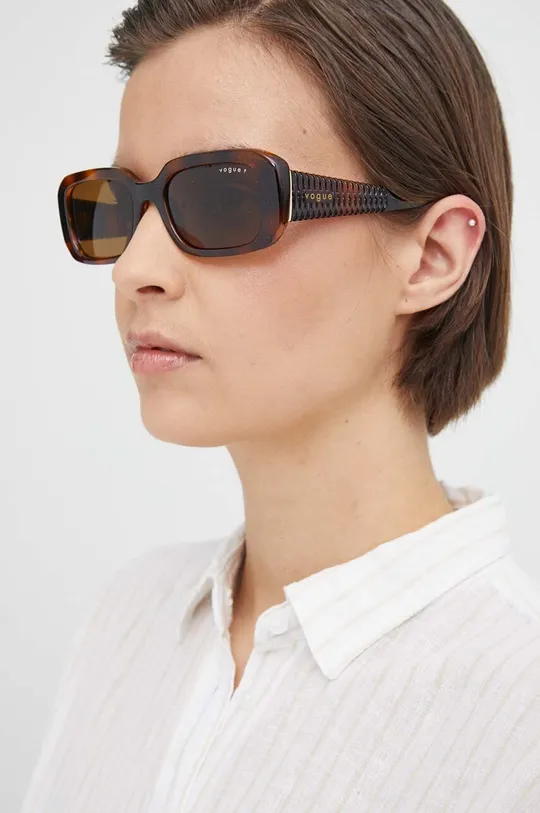 brązowy VOGUE okulary przeciwsłoneczne Damski