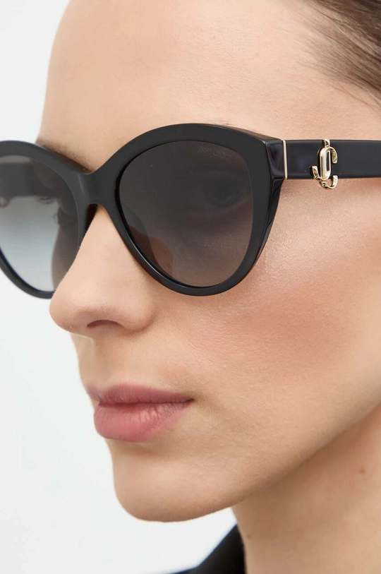 Jimmy Choo okulary przeciwsłoneczne czarny