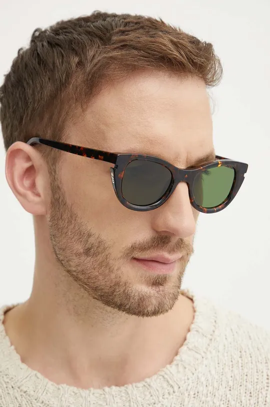 Сонцезахисні окуляри Off-White коричневий
