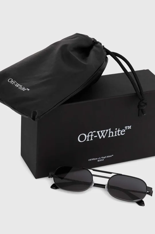 fekete Off-White napszemüveg