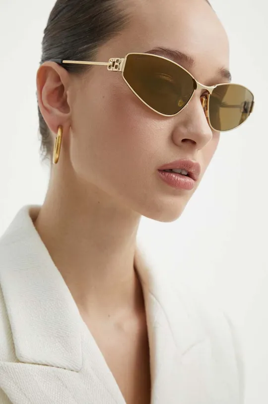 oro Balenciaga occhiali da sole Donna