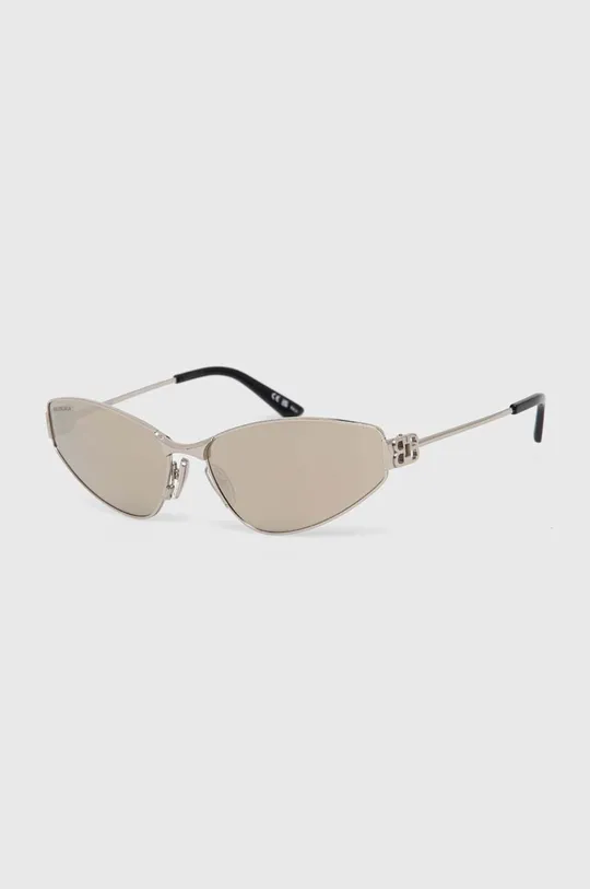 Balenciaga okulary przeciwsłoneczne srebrny