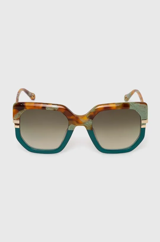 Сонцезахисні окуляри Chloé зелений