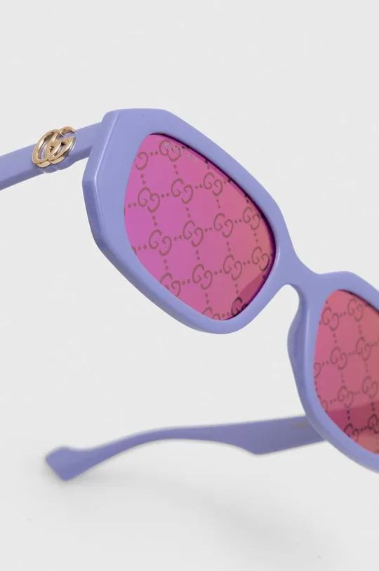 vijolična Sončna očala Gucci