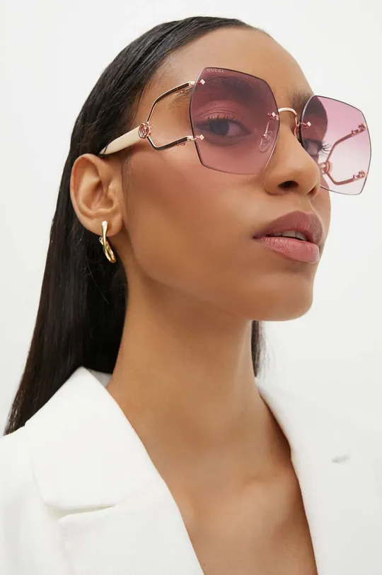 rosa Gucci occhiali da sole Donna