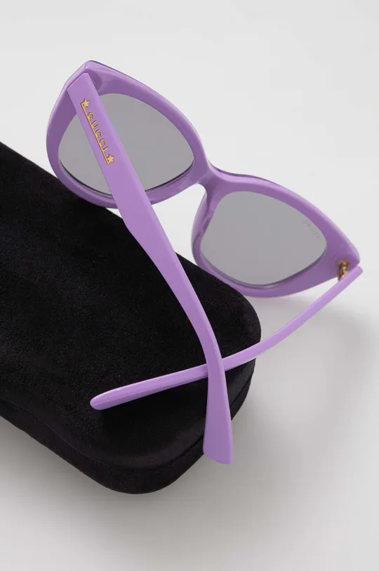 vijolična Sončna očala Gucci