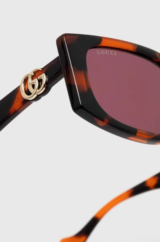 arancione Gucci occhiali da sole