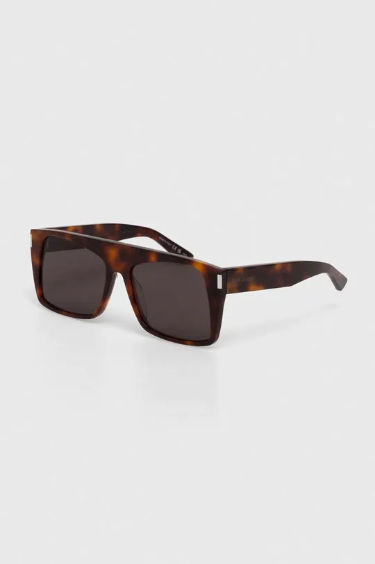 Сонцезахисні окуляри Saint Laurent коричневий