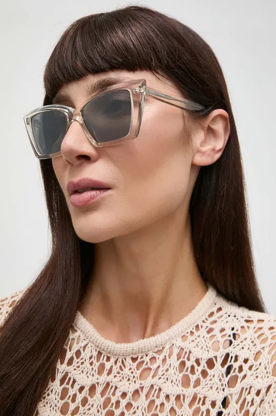 béžová Slnečné okuliare Saint Laurent Dámsky