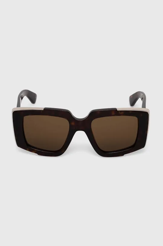 Alexander McQueen occhiali da sole Metallo, Plastica