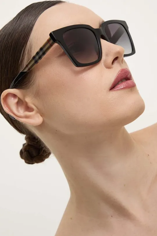 Burberry okulary przeciwsłoneczne MAPLE czarny