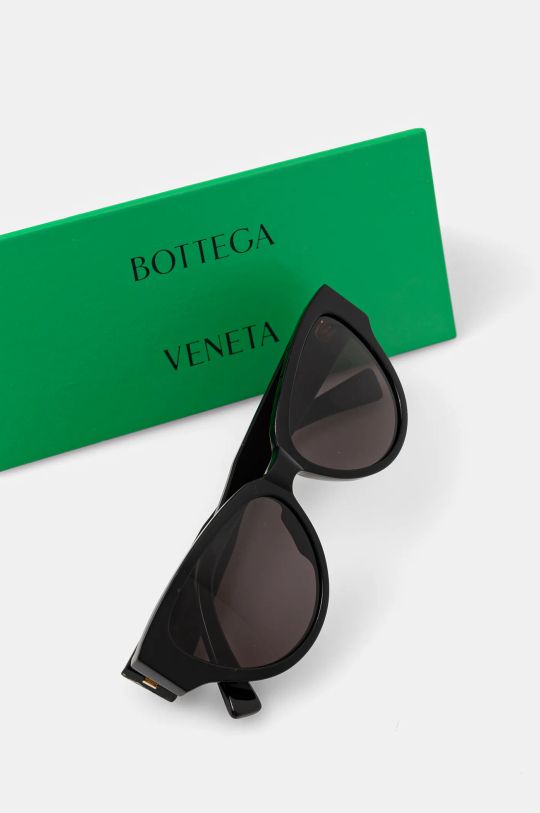 Akcesoria Bottega Veneta okulary przeciwsłoneczne BV1319S czarny