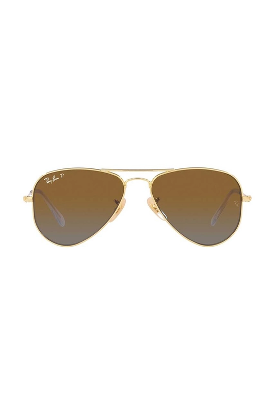 Ray-Ban gyerek napszemüveg Junior Aviator barna