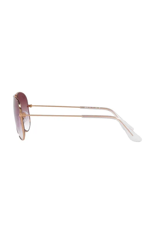 różowy Ray-Ban okulary przeciwsłoneczne dziecięce Junior Aviator
