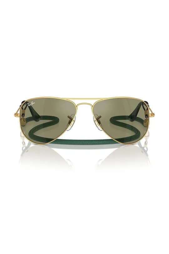 Παιδικά γυαλιά ηλίου Ray-Ban JUNIOR AVIATOR πράσινο