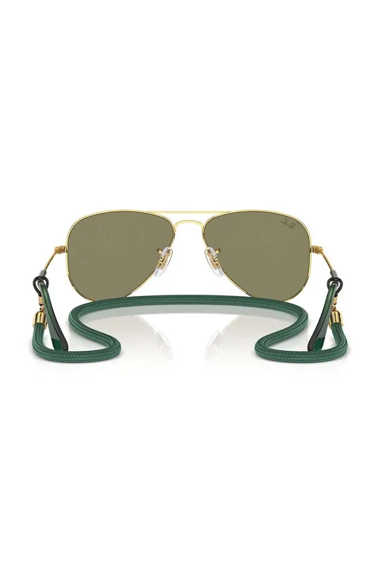 зелений Дитячі сонцезахисні окуляри Ray-Ban JUNIOR AVIATOR