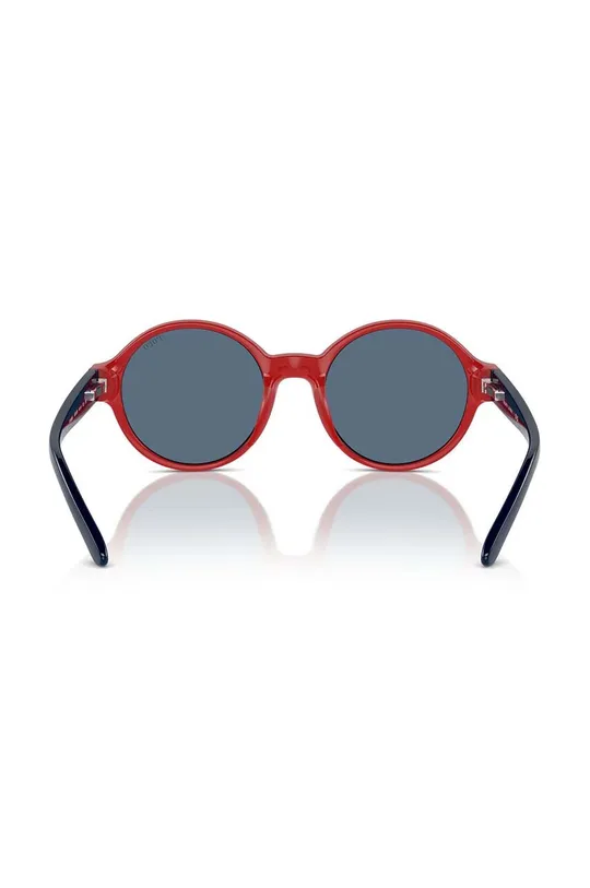 czerwony Polo Ralph Lauren okulary przeciwsłoneczne dziecięce