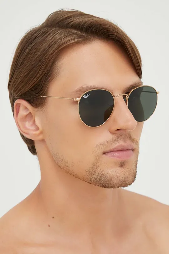 oro Ray-Ban occhiali da sole Uomo