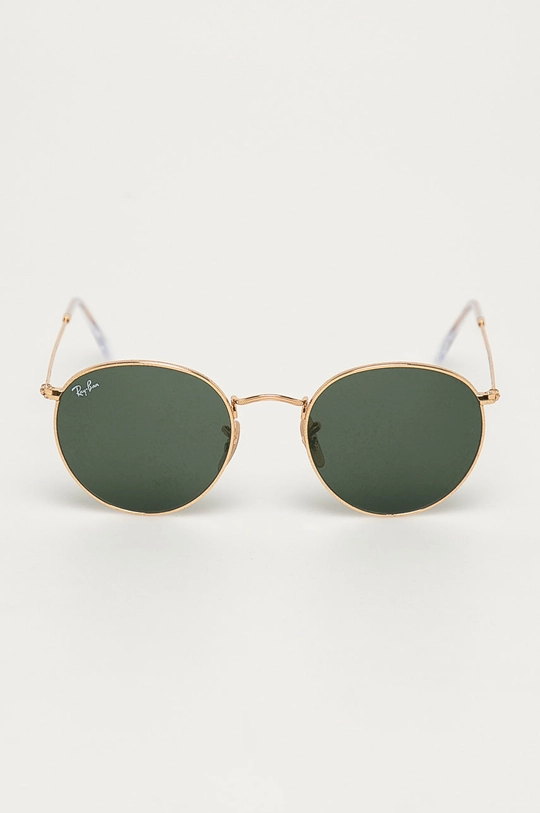 Ray-Ban okulary przeciwsłoneczne ROUND METAL  Materiał syntetyczny, Metal