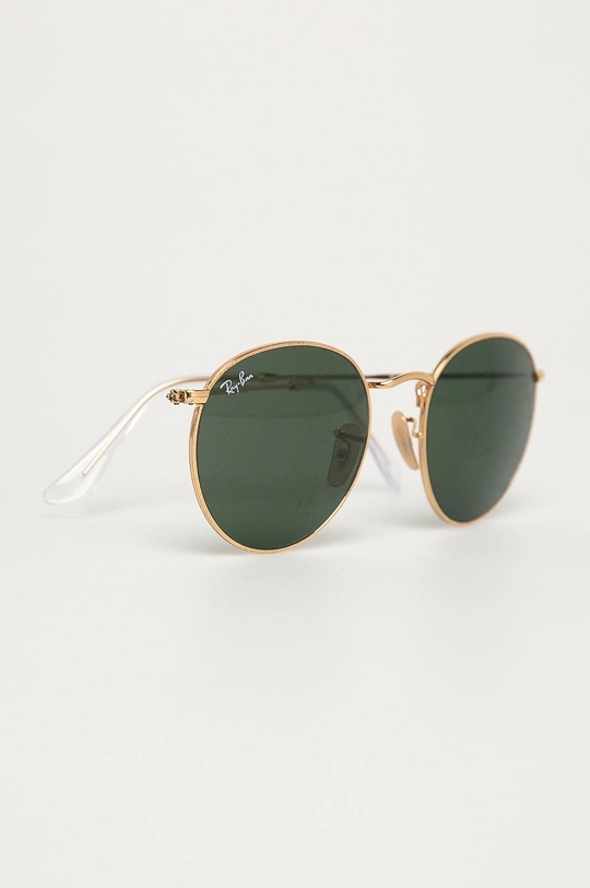 zlatá Slnečné okuliare Ray-Ban ROUND METAL