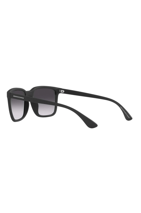 czarny Armani Exchange Okulary przeciwsłoneczne 0AX4112S