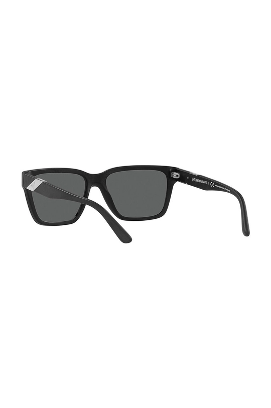 czarny Emporio Armani okulary przeciwsłoneczne 0EA4177