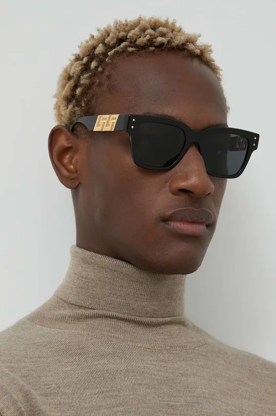 чорний Сонцезахисні окуляри Versace Чоловічий