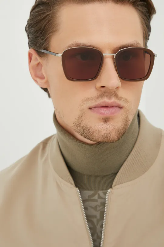 коричневый Солнцезащитные очки MCQ Мужской