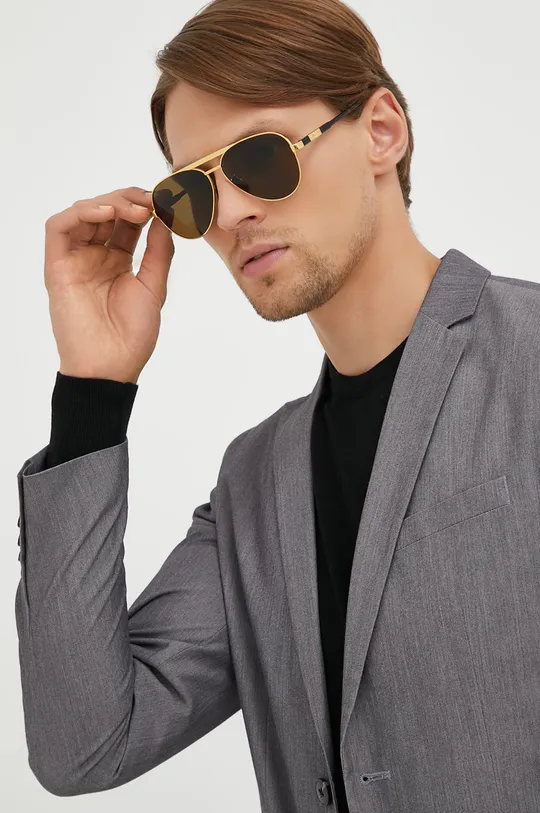 zlata Sončna očala Gucci Moški