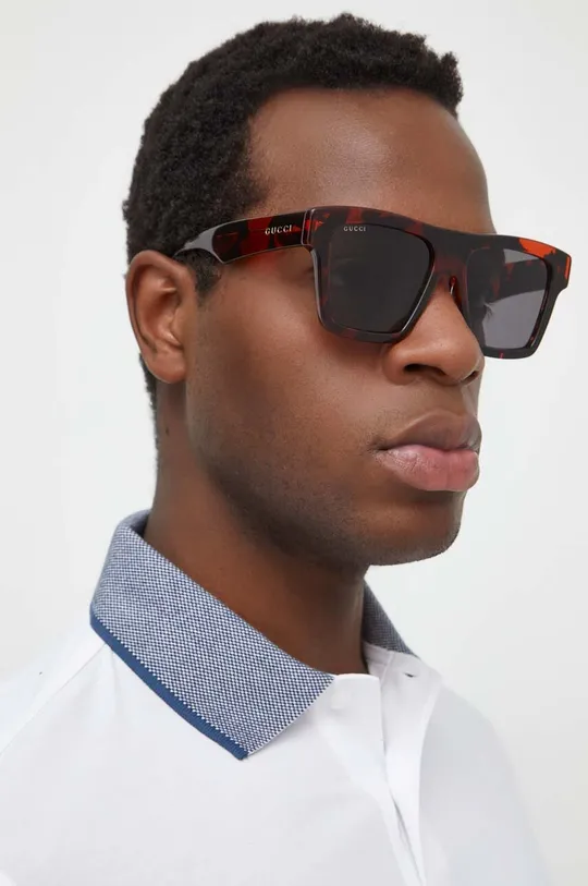 smeđa Sunčane naočale Gucci Muški