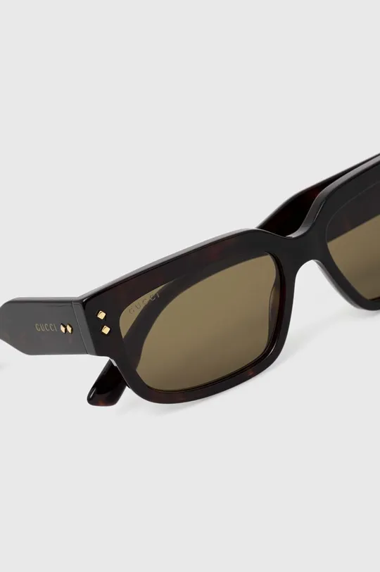 коричневый Солнцезащитные очки Gucci