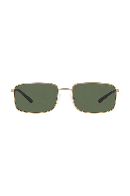 Armani Exchange okulary przeciwsłoneczne beżowy
