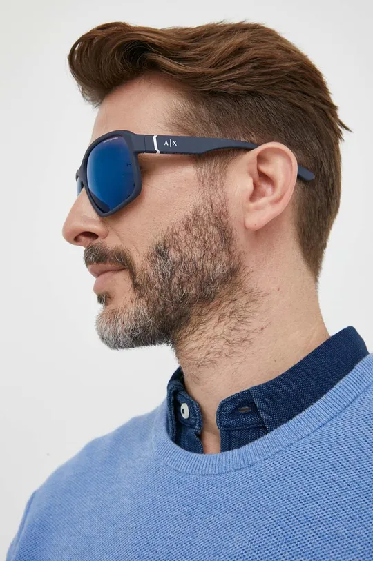 modra Sončna očala Armani Exchange Moški