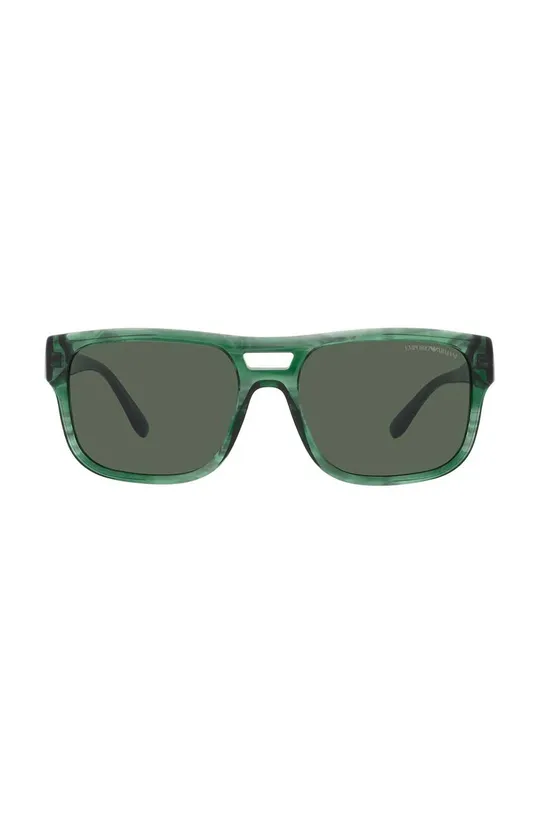 zielony Emporio Armani okulary przeciwsłoneczne Męski
