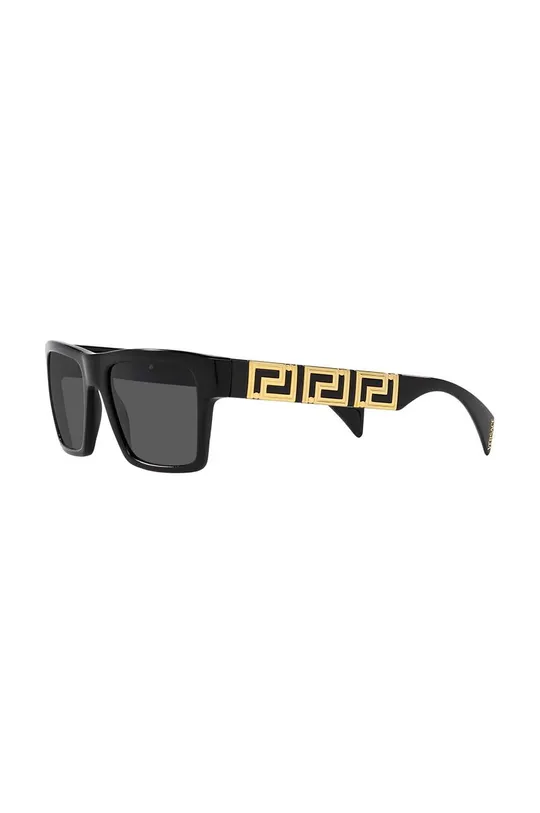 czarny Versace okulary przeciwsłoneczne