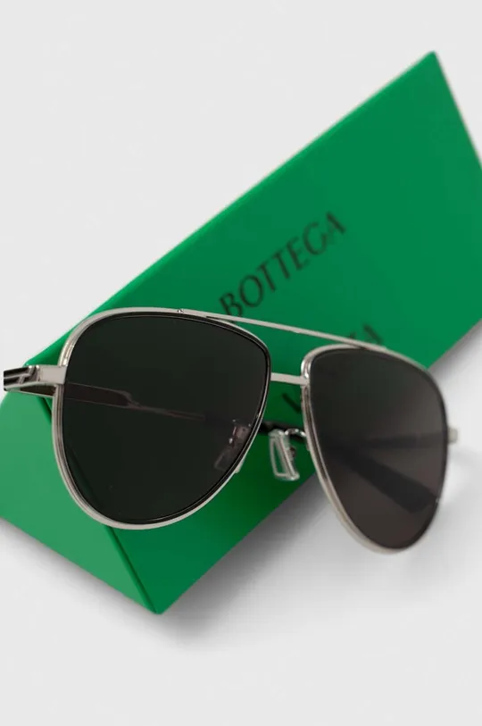срібний Сонцезахисні окуляри Bottega Veneta