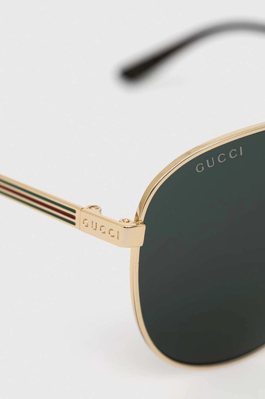 золотий Сонцезахисні окуляри Gucci