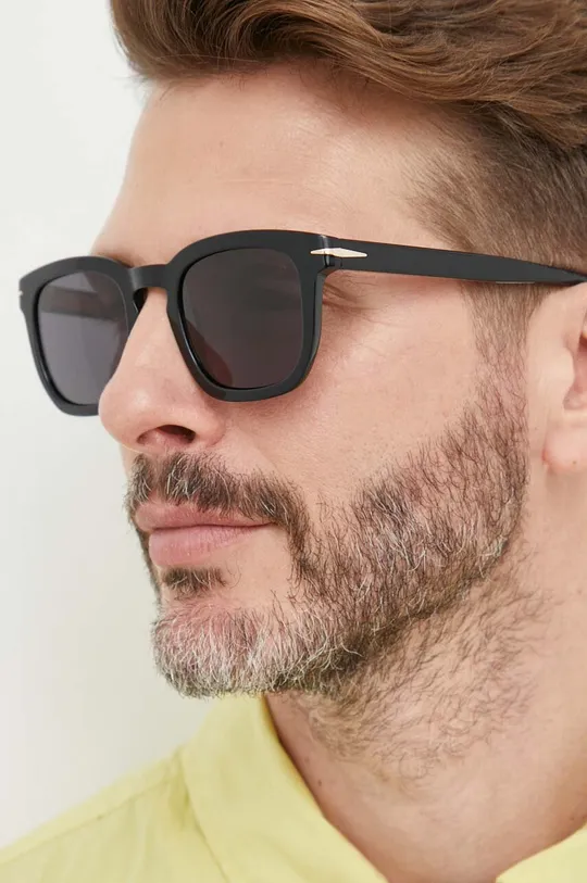 czarny David Beckham okulary przeciwsłoneczne Męski