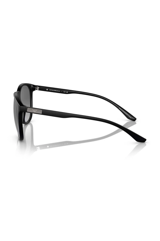 czarny Emporio Armani okulary przeciwsłoneczne