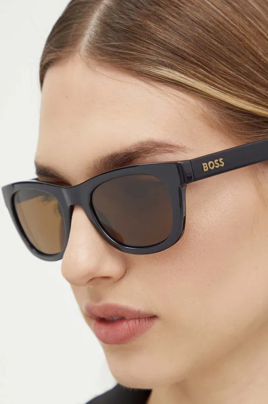 Солнцезащитные очки BOSS коричневый