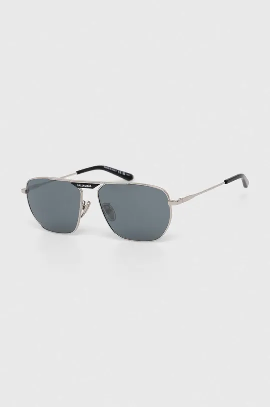 Солнцезащитные очки Balenciaga серебрянный